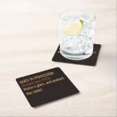 Aged to Perfection | Whisky Birthday Kartonnen Onderzetters (Insitu)