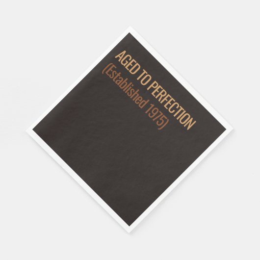 Aged to Perfection | Whisky Birthday Servet (Hoek)