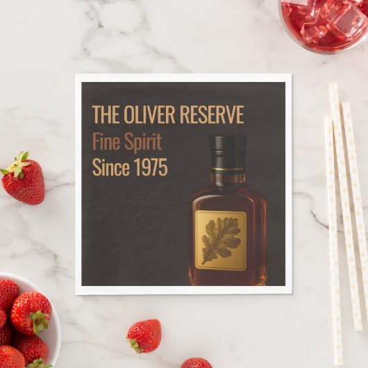 Aged to Perfection | Whisky Birthday Servet (Insitu)