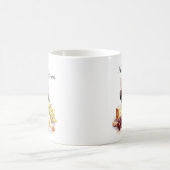 Aged to Perfection Wijn en kaas Verjaardagsfeest Koffiemok (Center)