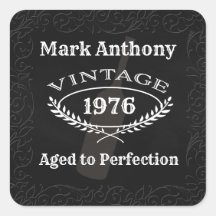 Aged to Perfection Wijn Verjaardag