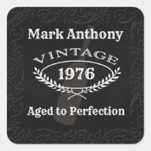 Aged to Perfection Wijn Verjaardag