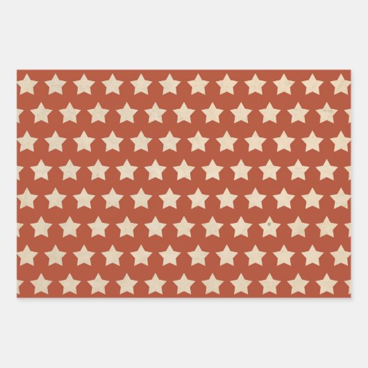 Aged USA Flag Army Boot Camp Soldaat Inpakpapier Vel (Voorkant 3)
