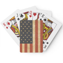 Aged USA Flag Army Boot Camp Soldaat