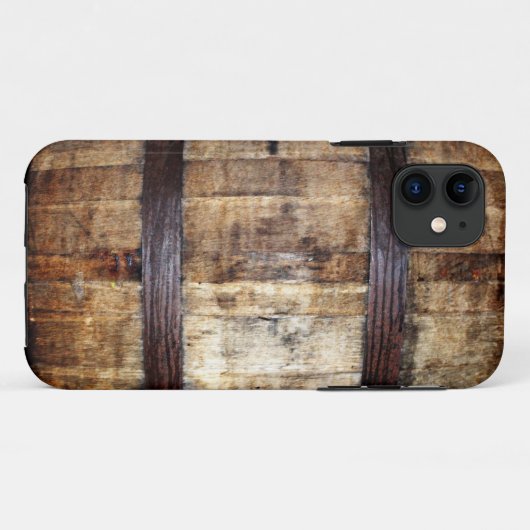 Aged Wood Barrel Case-Mate iPhone Case (Achterkant (horizontaal))