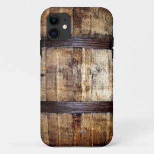 Aged Wood Barrel iPhone 11 Hoesje