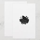 Ageha Vlinder Briefpapier (Voorkant / Achterkant)