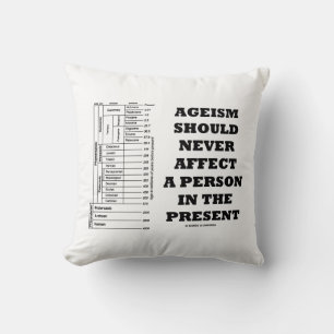 Ageïsme mag nooit een persoon in de Cadeau beïnvlo Kussen