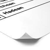 Ageïsme mag nooit een persoon in de Cadeau beïnvlo Poster (Hoek)