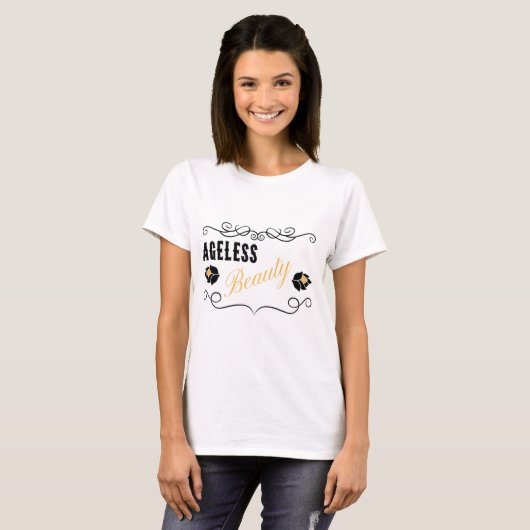 AGELESS BEAUTY T-SHIRT (Voorkant volledig)
