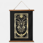 Ageless Darkness Baphomet Tapestry Hangend Wandkleed (Voorkant)
