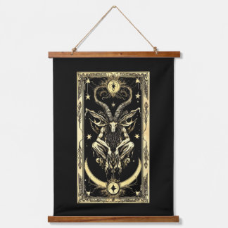 Ageless Darkness Baphomet Tapestry Hangend Wandkleed