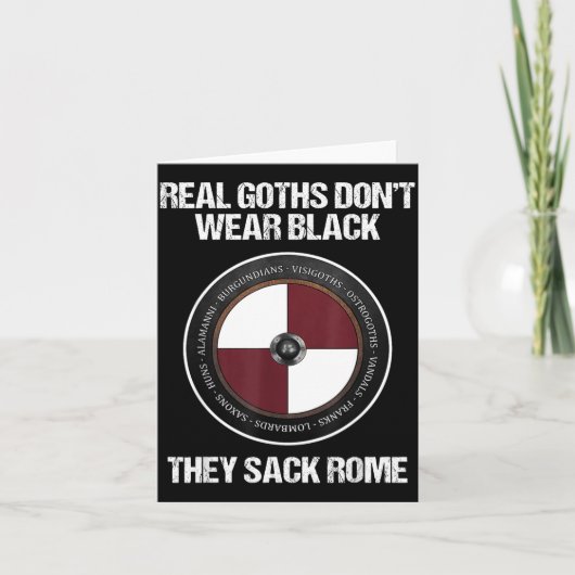 Agema Apparel Uni-adults Medieval History , Black, Kaart (Voorkant)