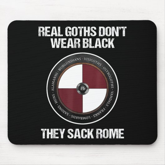 Agema Apparel Uni-adults Medieval History , Black, Muismat (Voorkant)