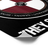 Agema Apparel Uni-adults Medieval History , Black, Poster (Hoek)