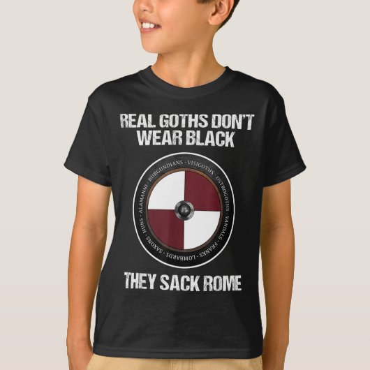 Agema Apparel Uni-adults Medieval History , Black, T-shirt (Voorkant)