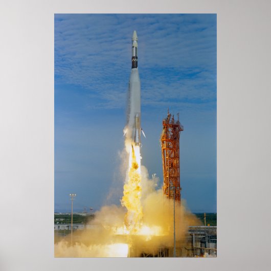 Agena Target Vehicle Launch voor Gemini 11 Poster (Voorkant)