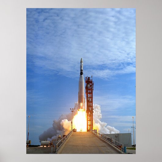 Agena Target Vehicle Launch voor Gemini 11 Poster (Voorkant)