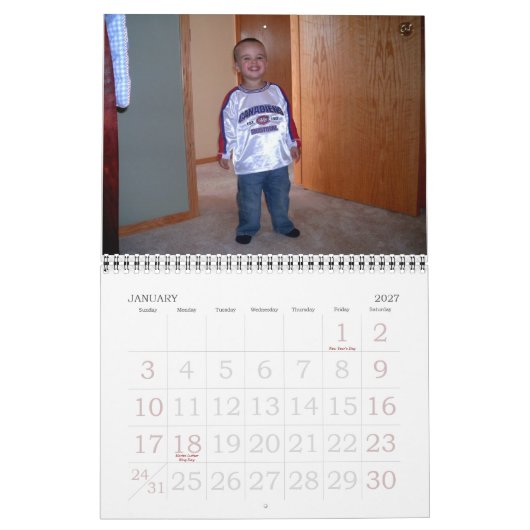 Agenda 2007 kalender (Jan 2027)