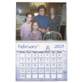 Agenda 2007 van de kanonenfamilie kalender (Feb 2027)