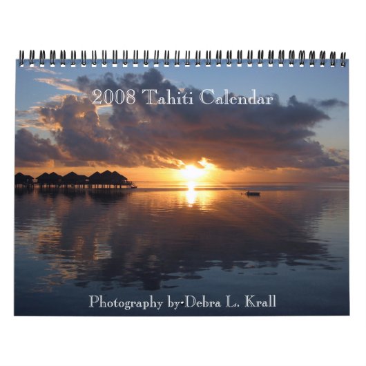 Agenda 2008 of 2009 Tahiti Kalender (Hoes)