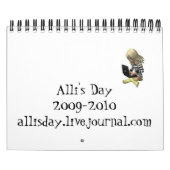 Agenda 2009-2010 van Alli's Day Mini Kalender (Hoes)