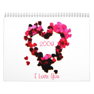 Agenda 2009, ik hou van je kalender