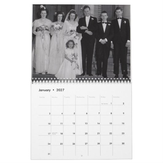 Agenda 2009 van de Hoefleins Kalender (Jan 2027)