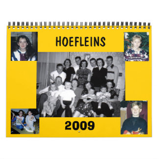 Agenda 2009 van de Hoefleins Kalender