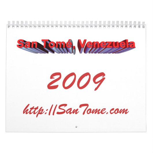 Agenda 2009 van San Tome Kalender (Hoes)