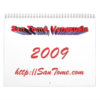 Agenda 2009 van San Tome Kalender