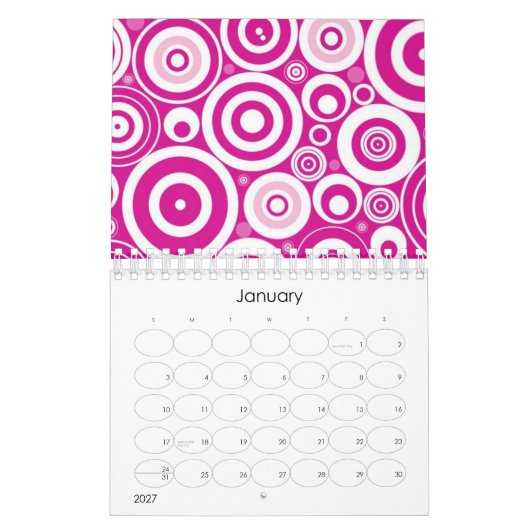 Agenda 2010 ~ Grooviest Retrospective 1960 Kalender (Jan 2027)