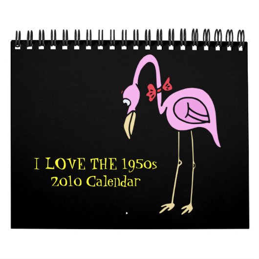 Agenda 2010: IK HOU VAN DE jaren vijftig Kalender (Hoes)