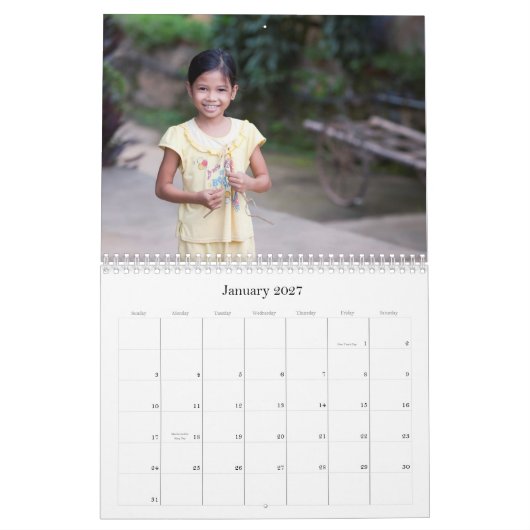 Agenda 2010 - Standaard 11 x 17 inch Kalender (Jan 2027)