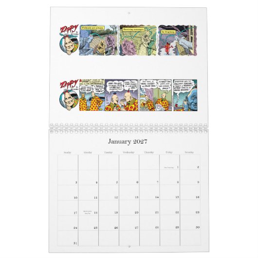 Agenda 2010 Zippy Kalender (Jan 2027)