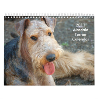 Agenda 2011 Airedale Terrier Kalender