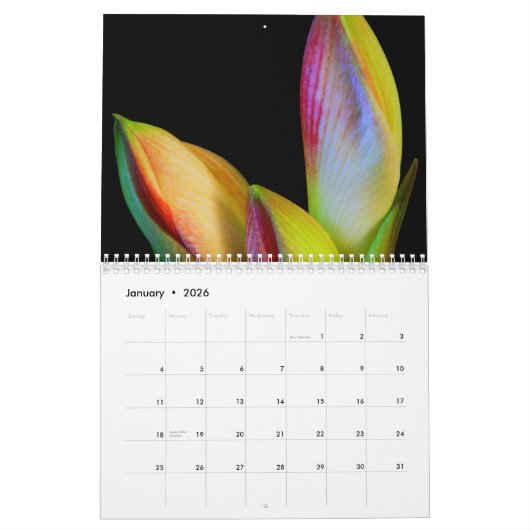 Agenda 2011 - Bloemen Kalender (Jan 2026)