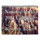 Agenda 2011 Nationale parkagenda Kalender (Hoes)