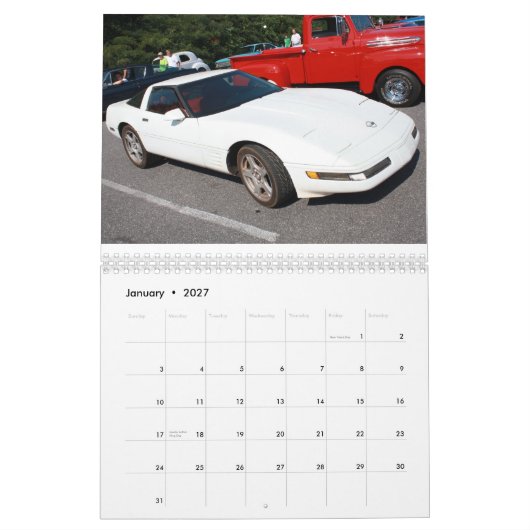 Agenda 2011 Super Corvettes Kalender (Jan 2027)