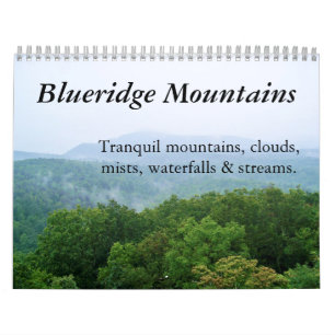 Agenda 2011: Tranquil Blue Ridge Mountains Kalender