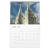 Agenda 2011 van de zout Lake City Architecture Kalender (Feb 2027)