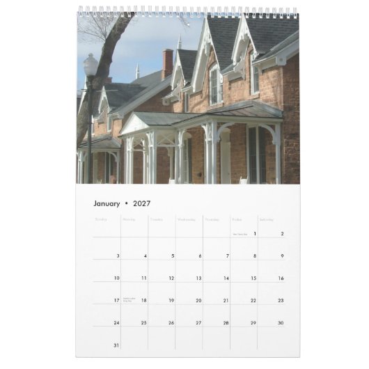 Agenda 2011 van de zout Lake City Architecture Kalender (Jan 2027)