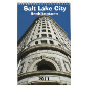 Agenda 2011 van de zout Lake City Architecture Kalender (Hoes)