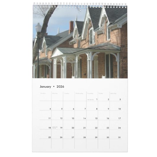 Agenda 2011 van de zout Lake City Architecture Kalender (Jan 2026)