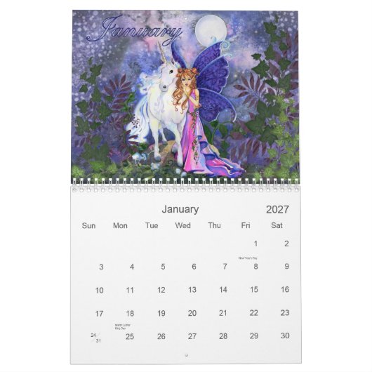 Agenda 2011 van Fantasy door Joanne Schempp Kalender (Jan 2027)