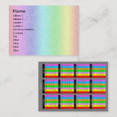 Agenda 2011 visitekaartje (Voorkant / Achterkant)