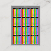 Agenda 2011 visitekaartje (Achterkant)