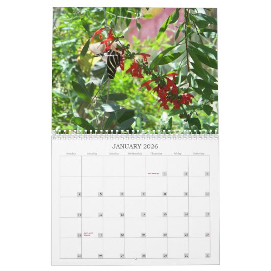 Agenda 2011 voor Blooms en Butterflies Kalender (Jan 2026)