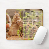 Agenda 2012 - Cute Chipmunk Mousepad Muismat (Met muis)