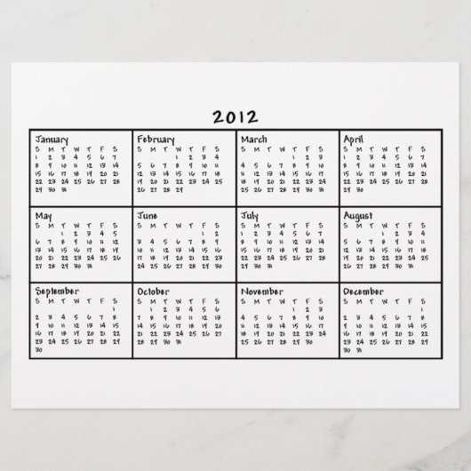 Agenda 2012 flyer (Voorkant)